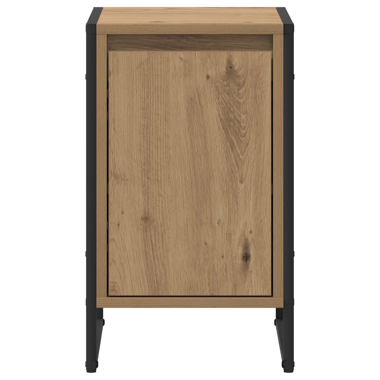 Noćni ormarić 2 pcs Umjetnička hrastovina 39,5 x 30 x 50 cm
