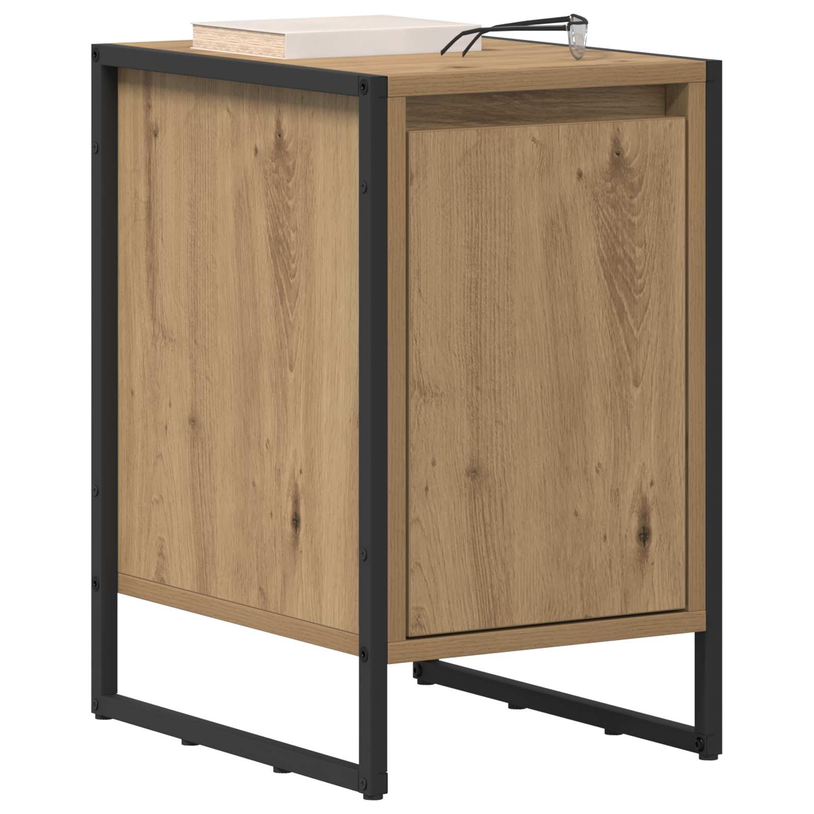 Noćni ormarić 2 pcs Umjetnička hrastovina 39,5 x 30 x 50 cm