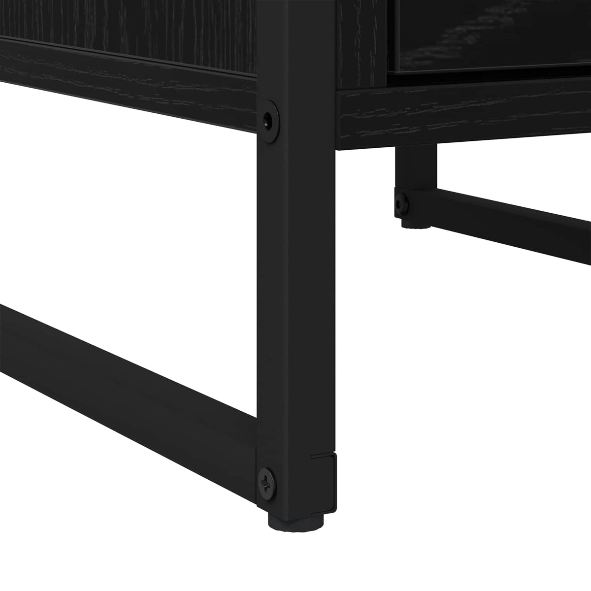 Noćni ormarić s ladicama 2 pcs Crni hrast 39,5 x 30 x 50 cm