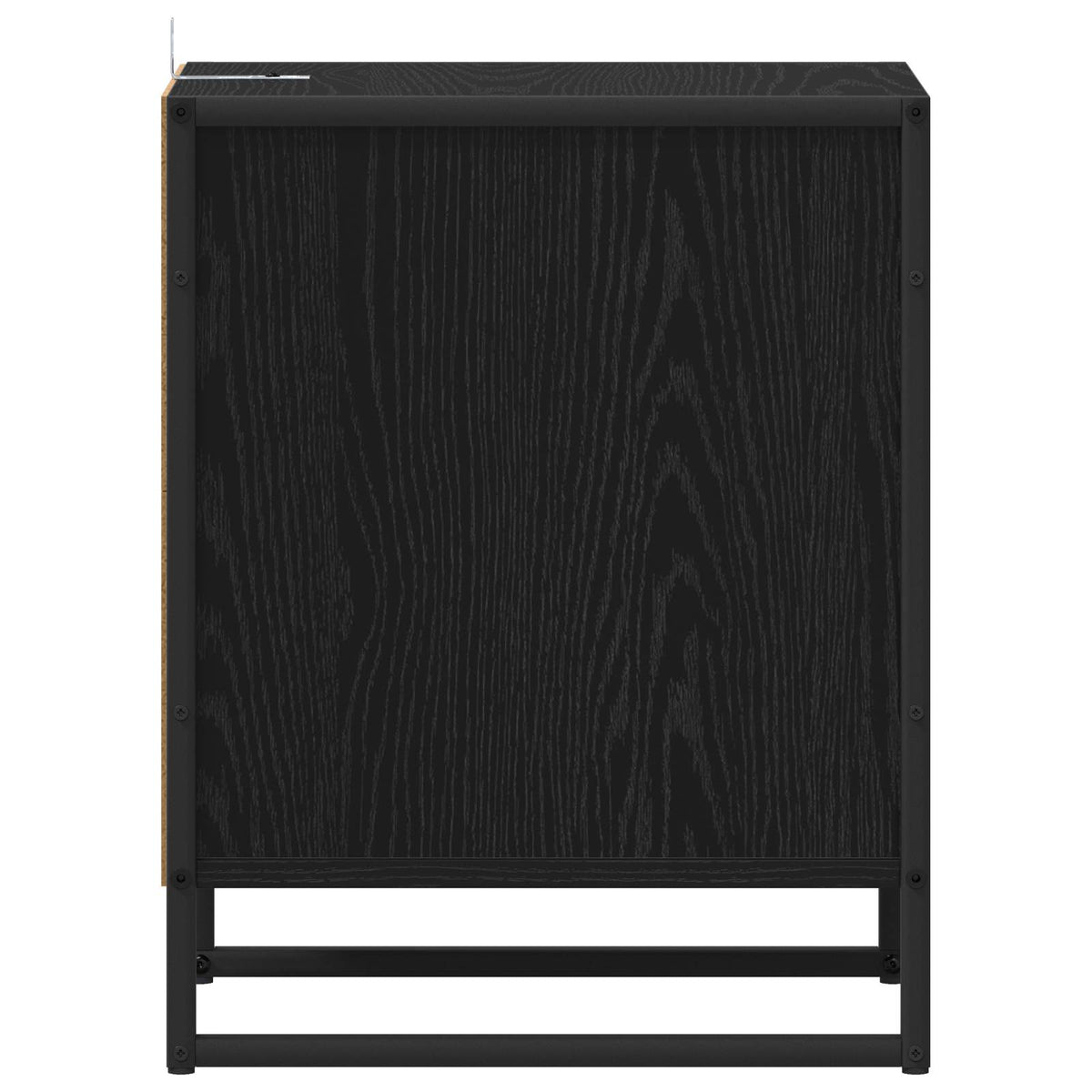 Noćni ormarić s ladicama 2 pcs Crni hrast 39,5 x 30 x 50 cm