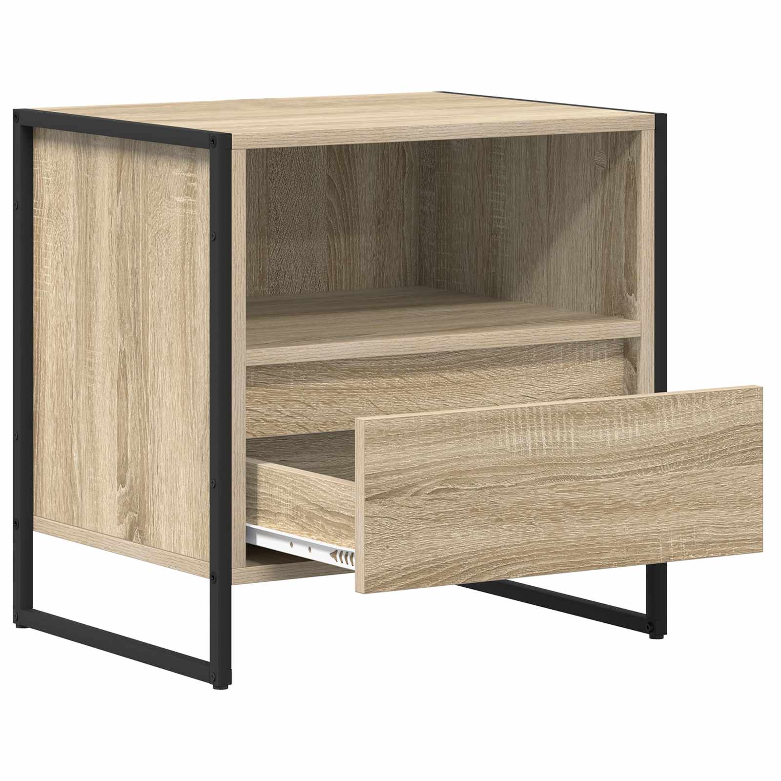 Noćni ormarić 2 pcs Sonoma 50 x 39,5 x 50 cm Konstruirano drvo