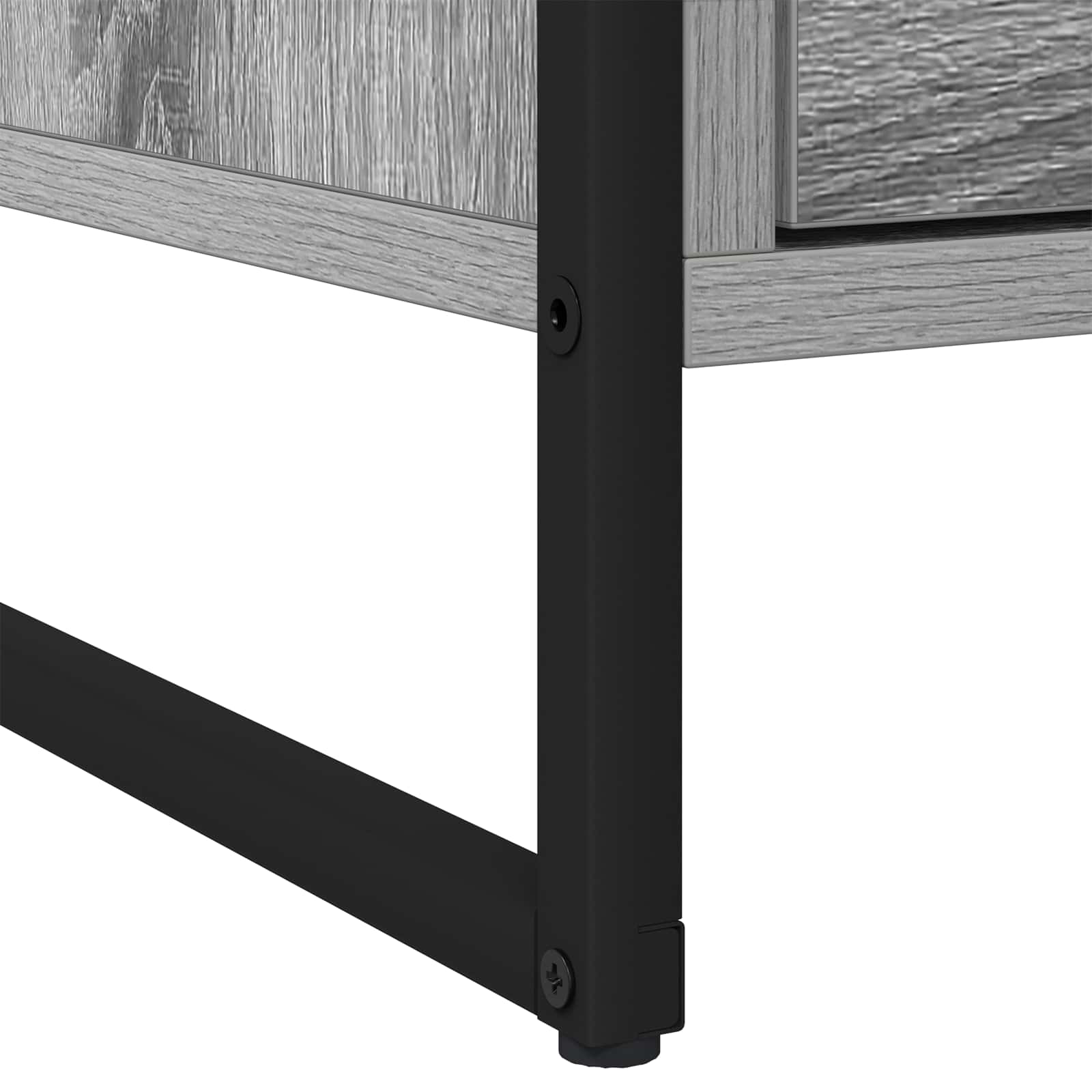 Noćni ormarić s ladicama 2 pcs Siva Sonoma 50 x 39,5 x 50 cm