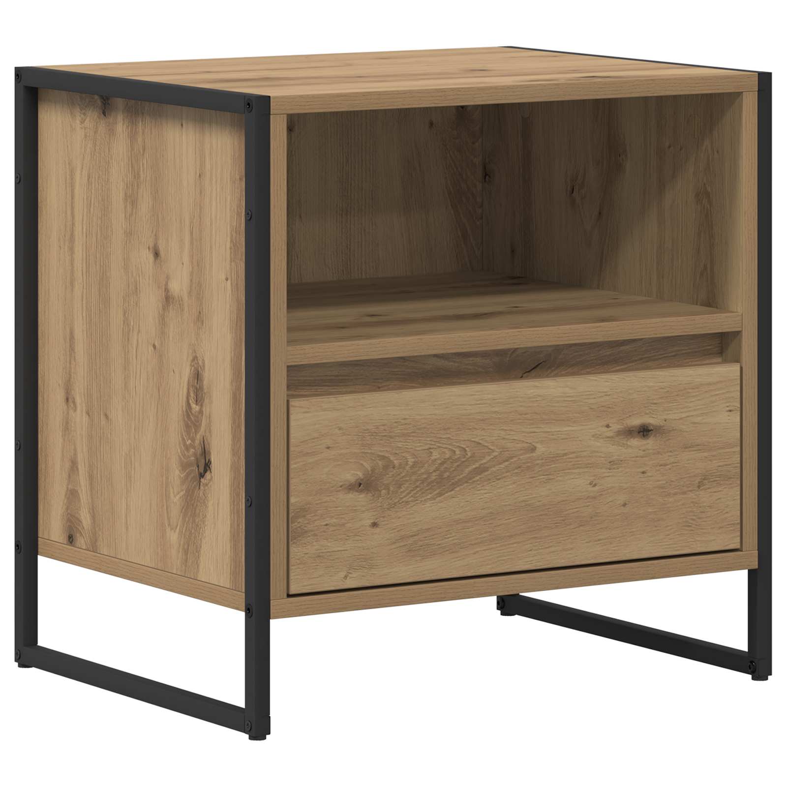 Noćni ormarić 2 pcs Umjetnička hrastovina 50 x 39,5 x 50 cm