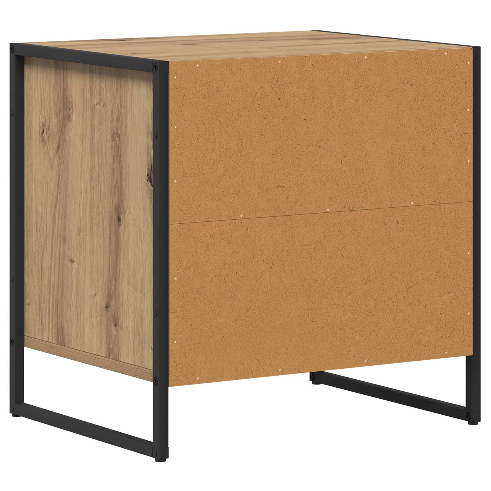 Noćni ormarić 2 pcs Umjetnička hrastovina 50 x 39,5 x 50 cm