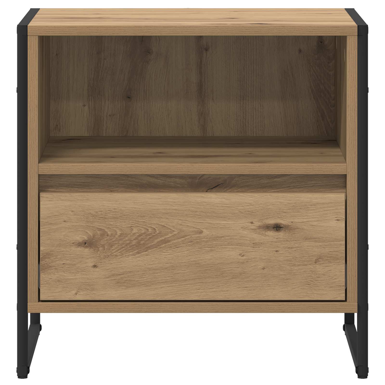 Noćni ormarić 2 pcs Umjetnička hrastovina 50 x 39,5 x 50 cm