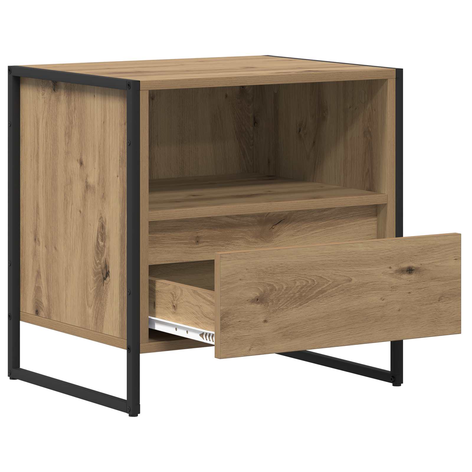 Noćni ormarić 2 pcs Umjetnička hrastovina 50 x 39,5 x 50 cm