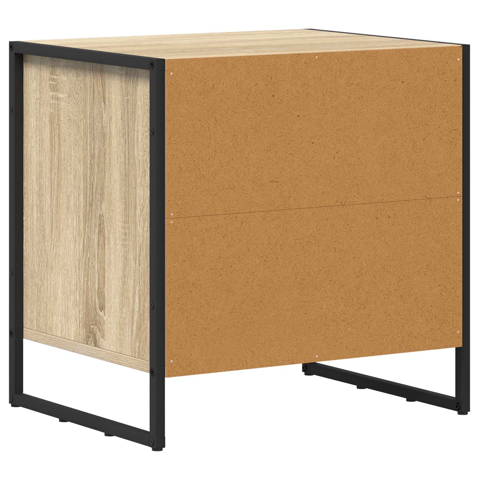 Noćni ormarić 2 pcs Sonoma 50 x 39.5 x 50 cm Konstruirano drvo