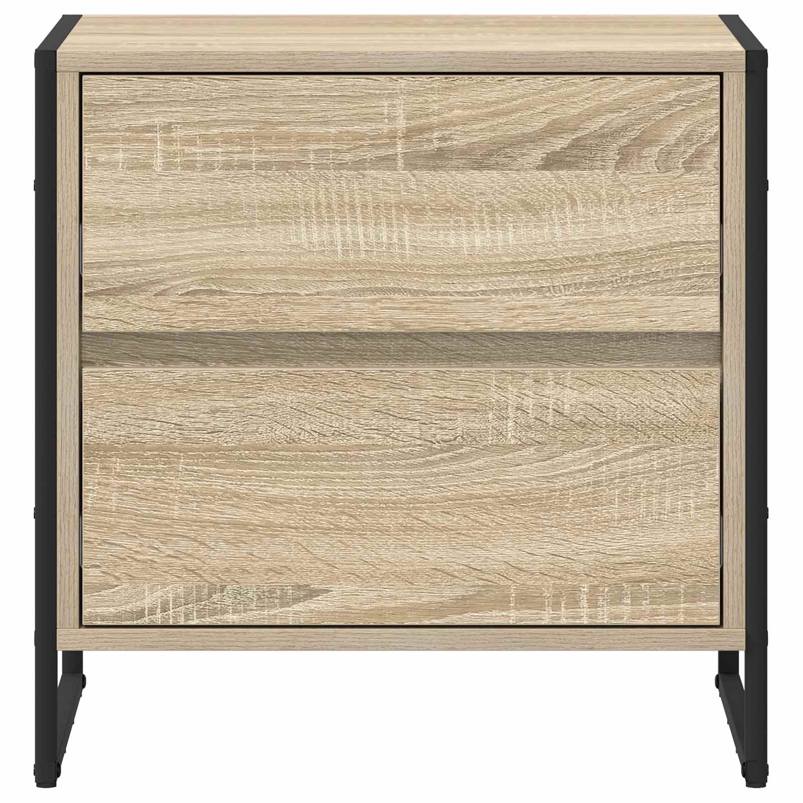 Noćni ormarić 2 pcs Sonoma 50 x 39.5 x 50 cm Konstruirano drvo