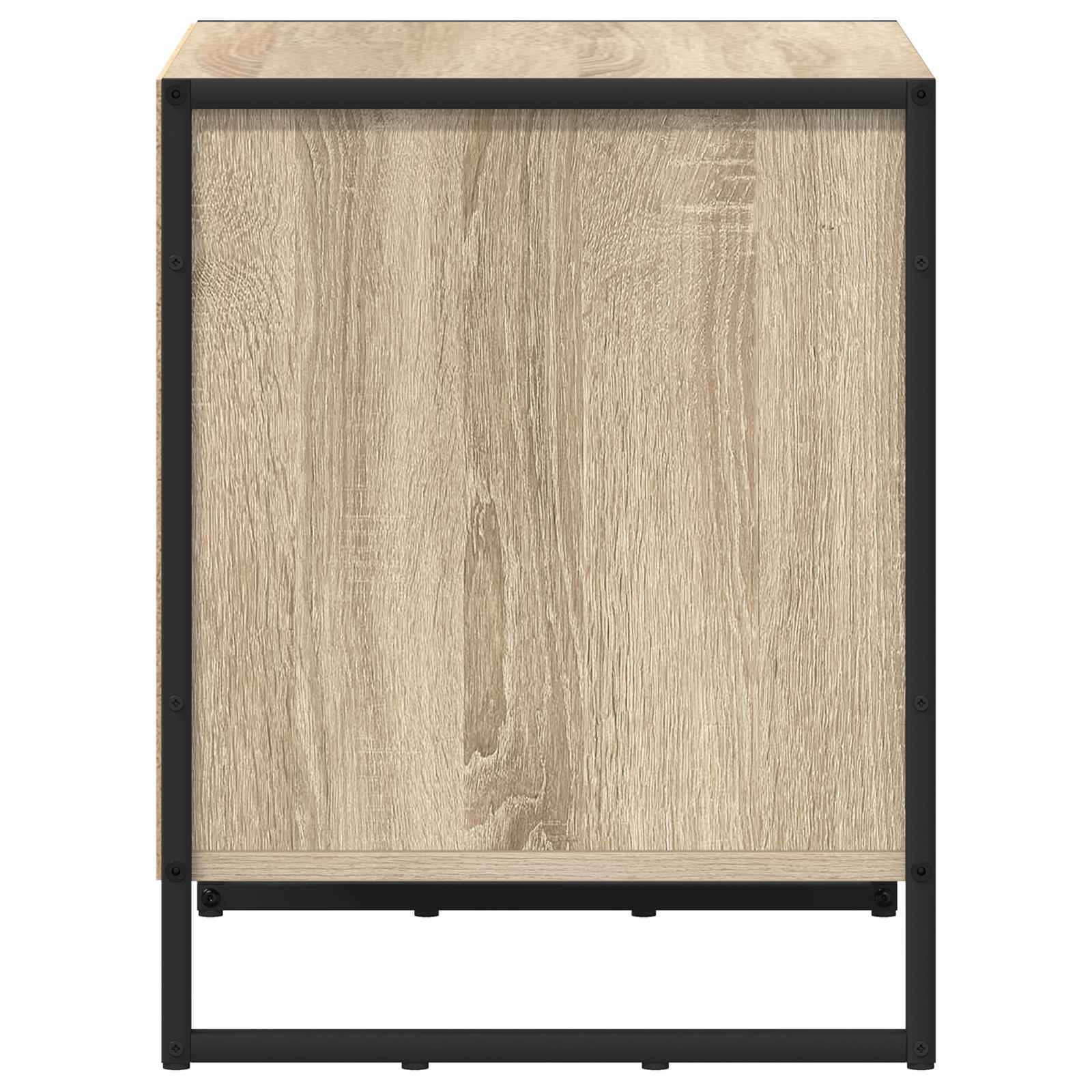 Noćni ormarić 2 pcs Sonoma 50 x 39.5 x 50 cm Konstruirano drvo
