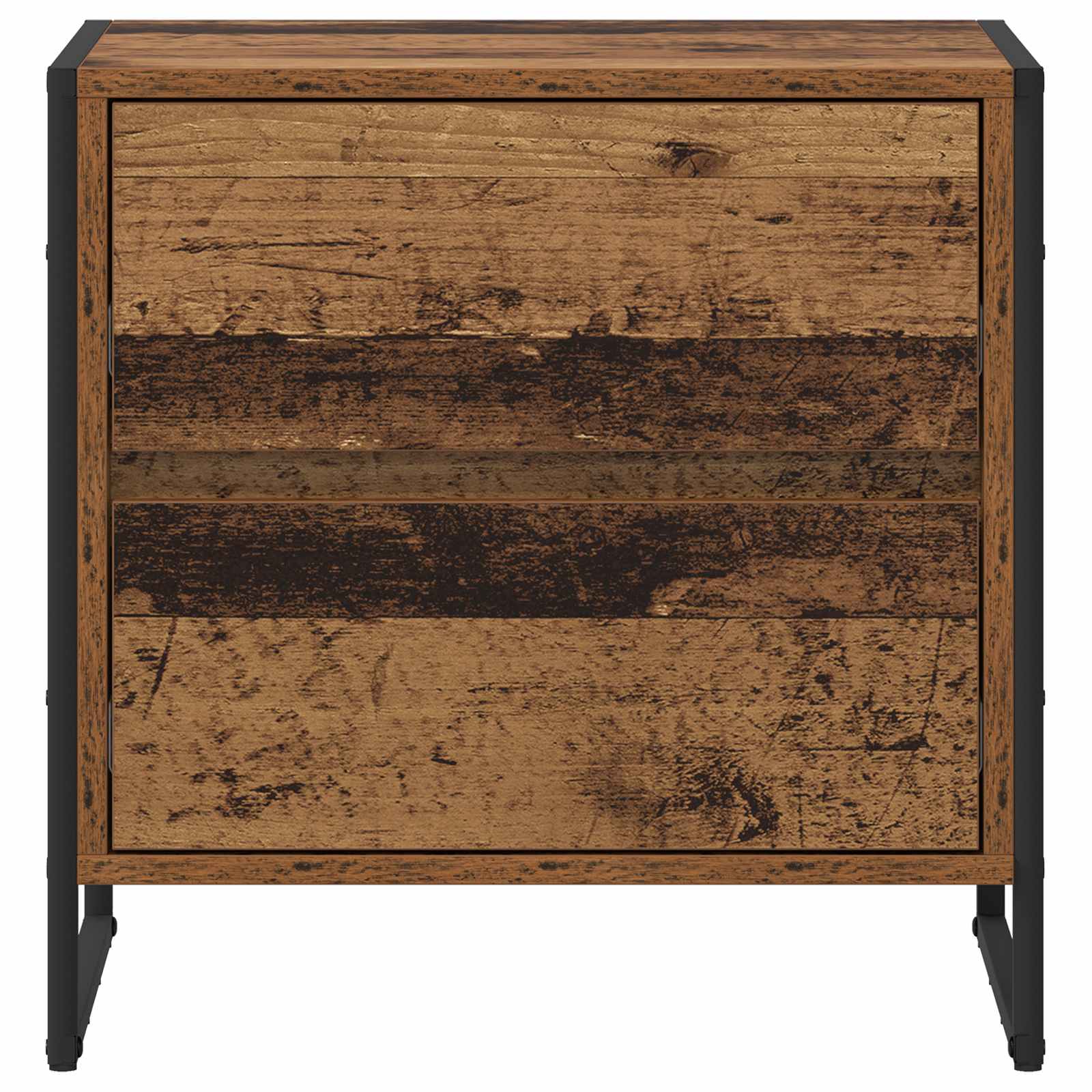 Noćni ormarić Staro drvo 50 x 39.5 x 50 cm Konstruirano drvo