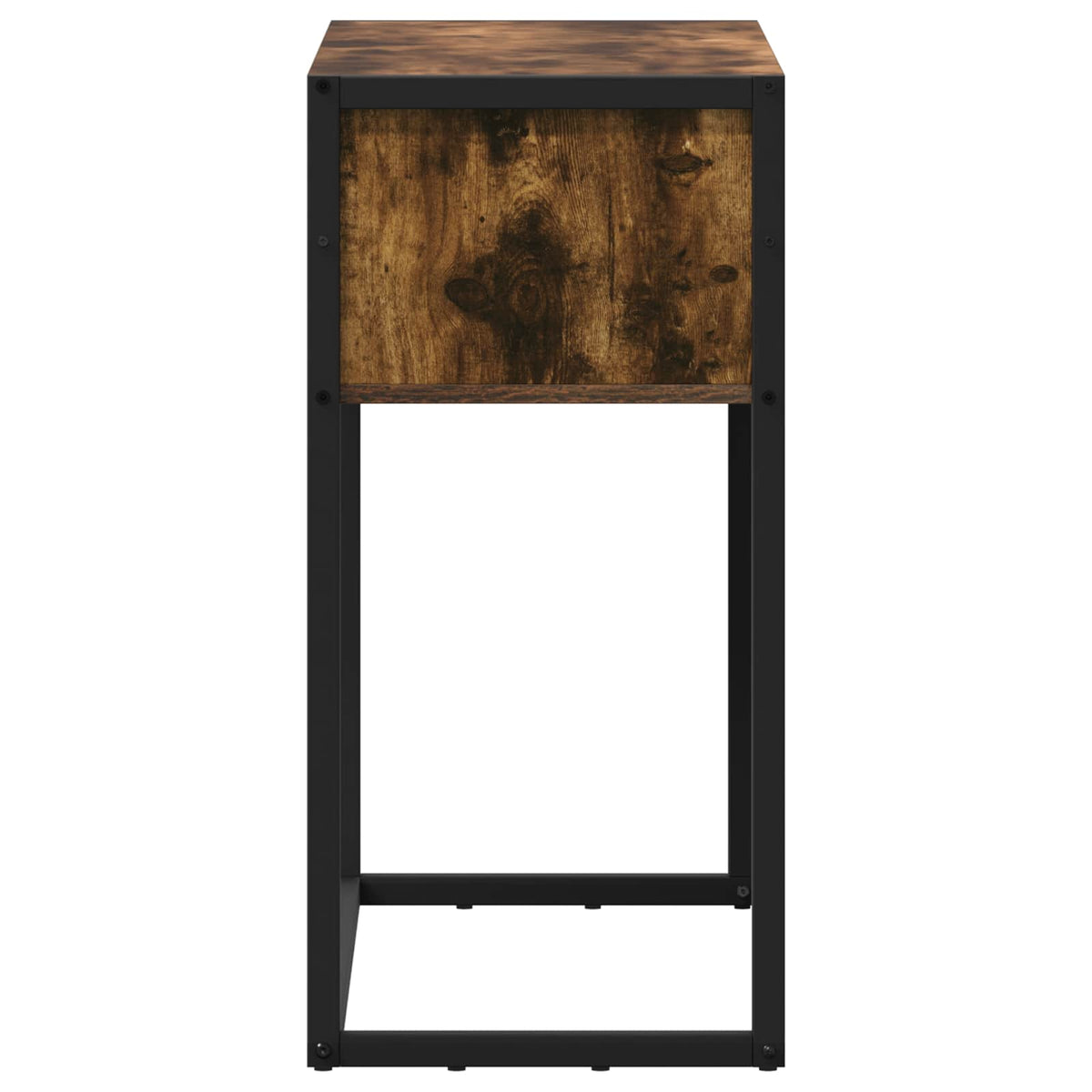 Konačna Stolić Dimni hrast 100 x 36 x 75 cm Konstruirano drvo