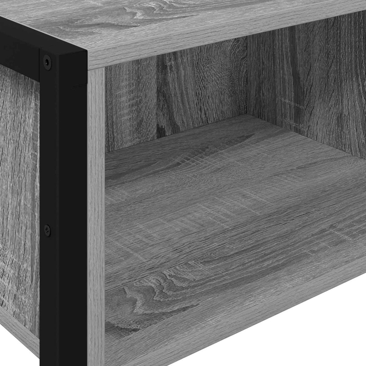 Konačna Stolić Siva Sonoma 100 x 36 x 75 cm Konstruirano drvo