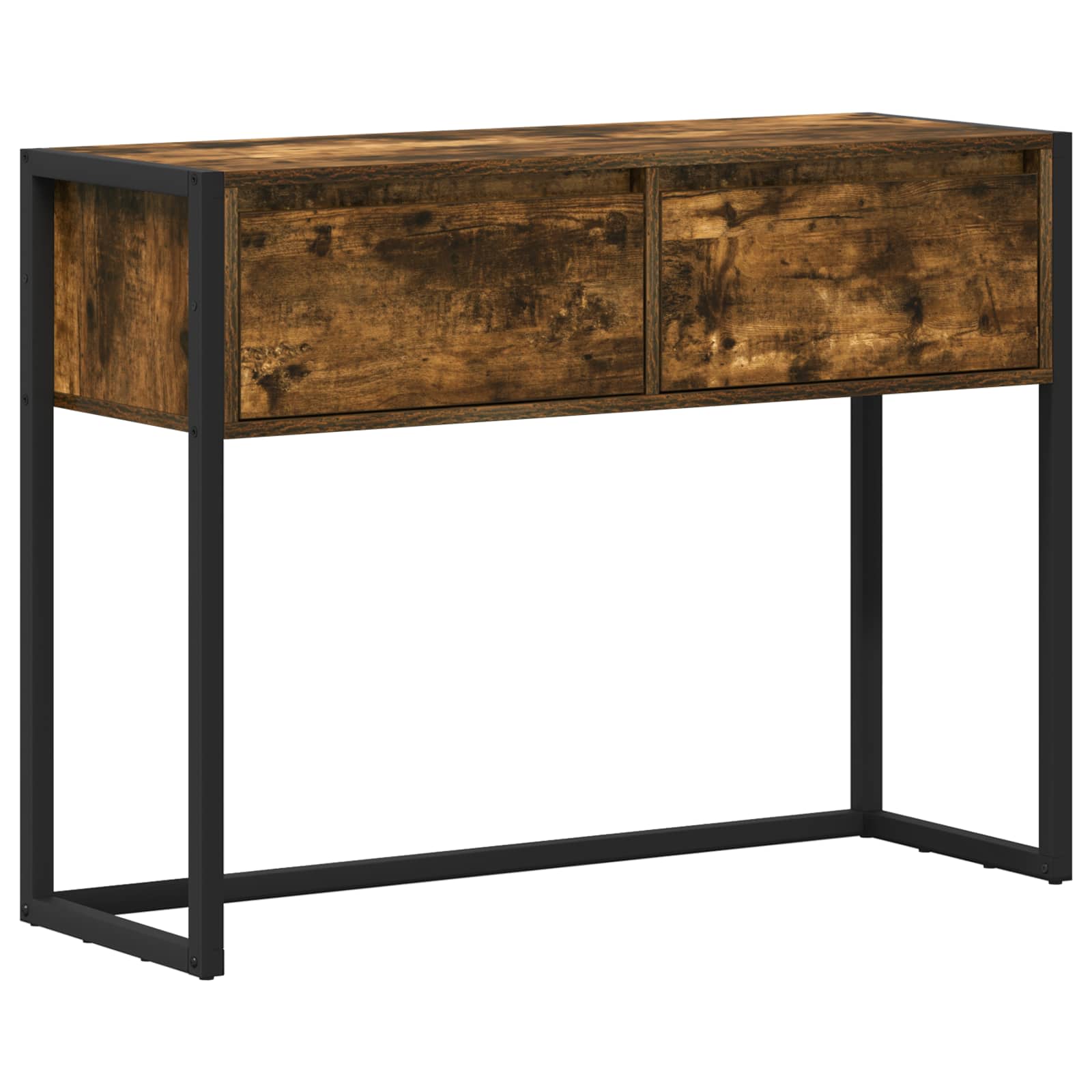Konačna Stolić Dimni hrast 100 x 36 x 75 cm Konstruirano drvo