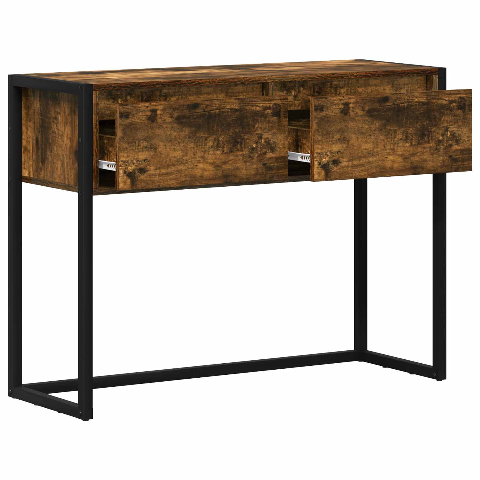 Konačna Stolić Dimni hrast 100 x 36 x 75 cm Konstruirano drvo