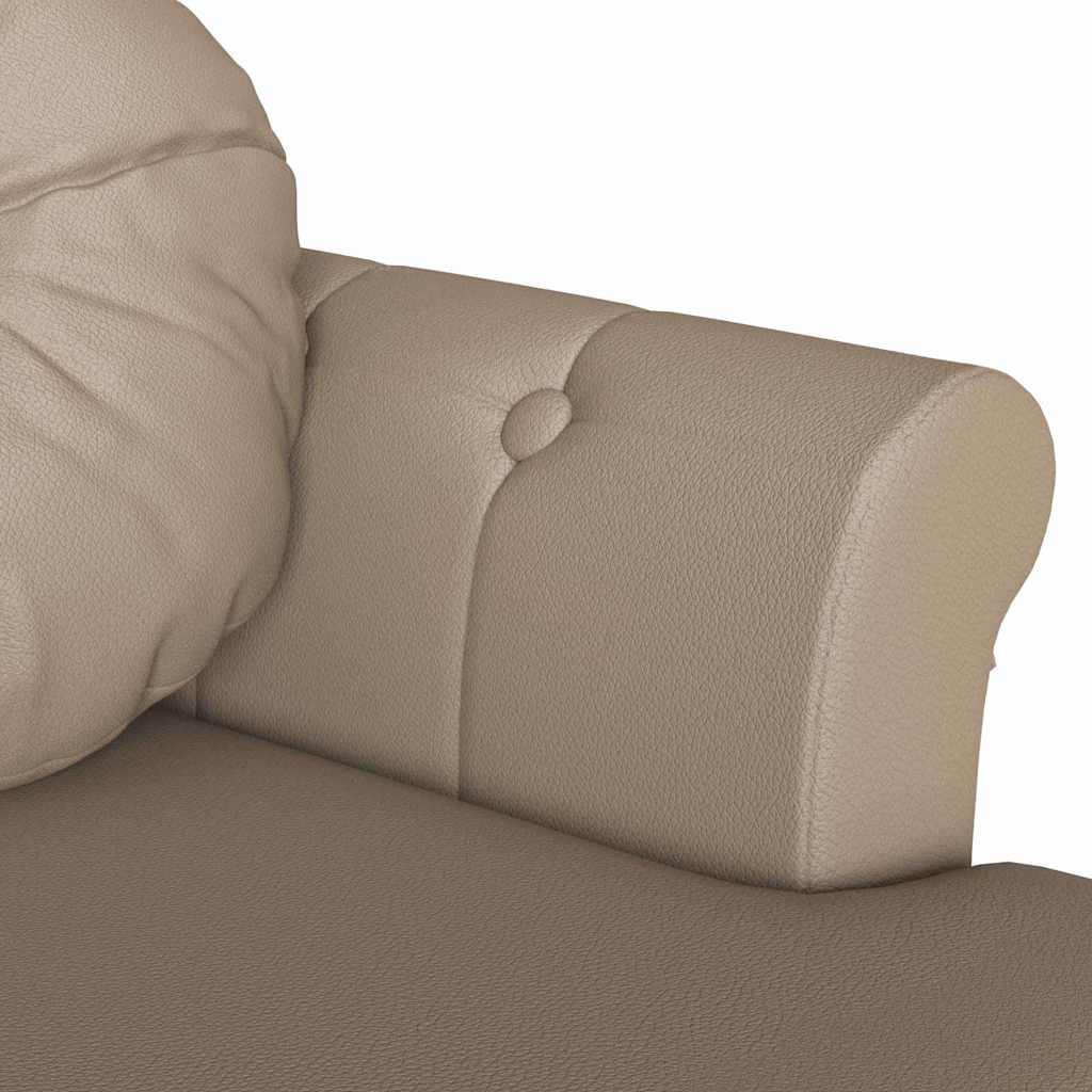 Chesterfield klupa Boja cappuccina 120.5 x 65 x 75 cm