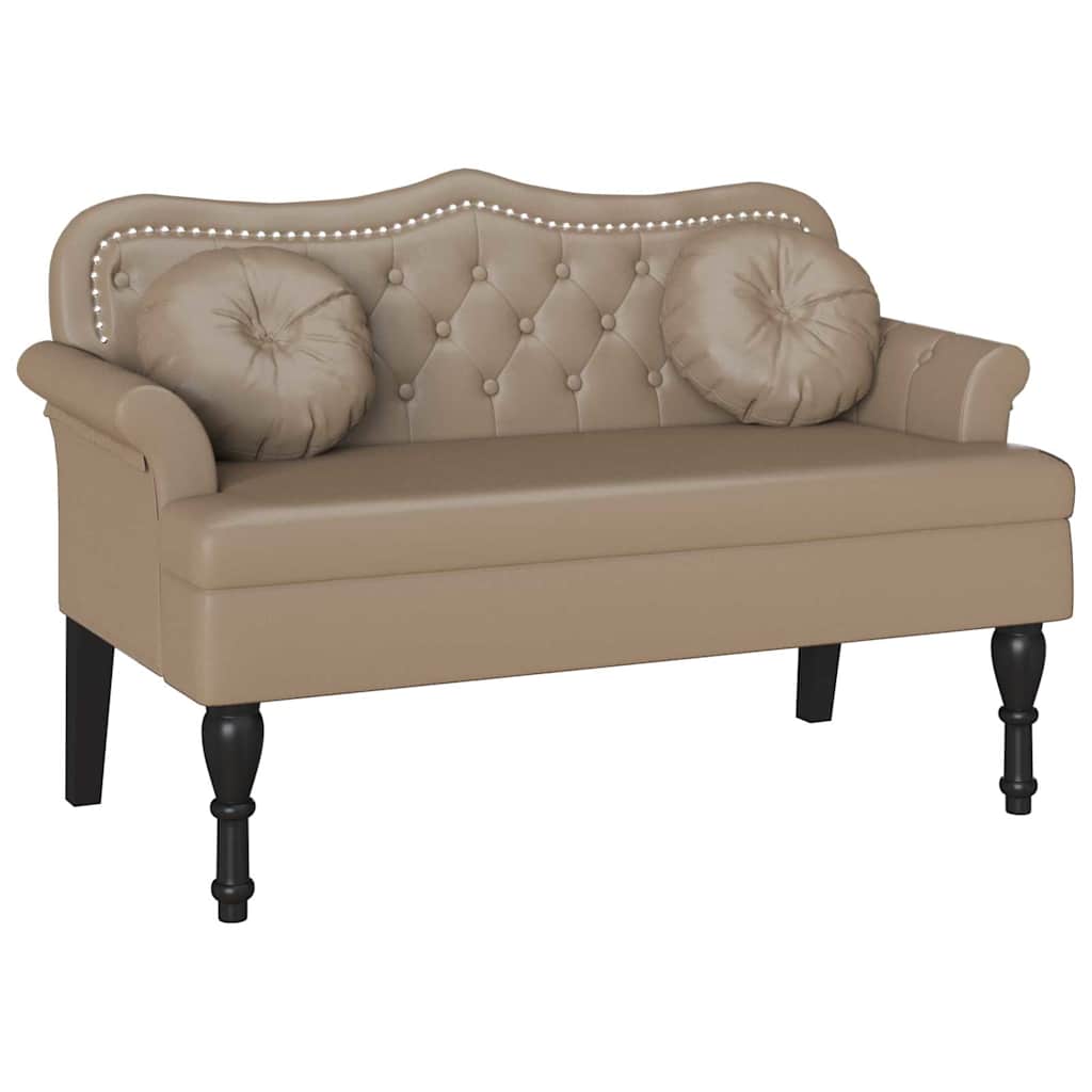 Chesterfield klupa Boja cappuccina 120.5 x 65 x 75 cm