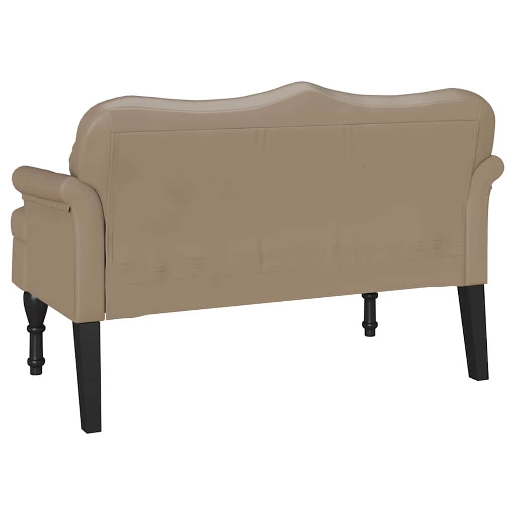Chesterfield klupa Boja cappuccina 120.5 x 65 x 75 cm