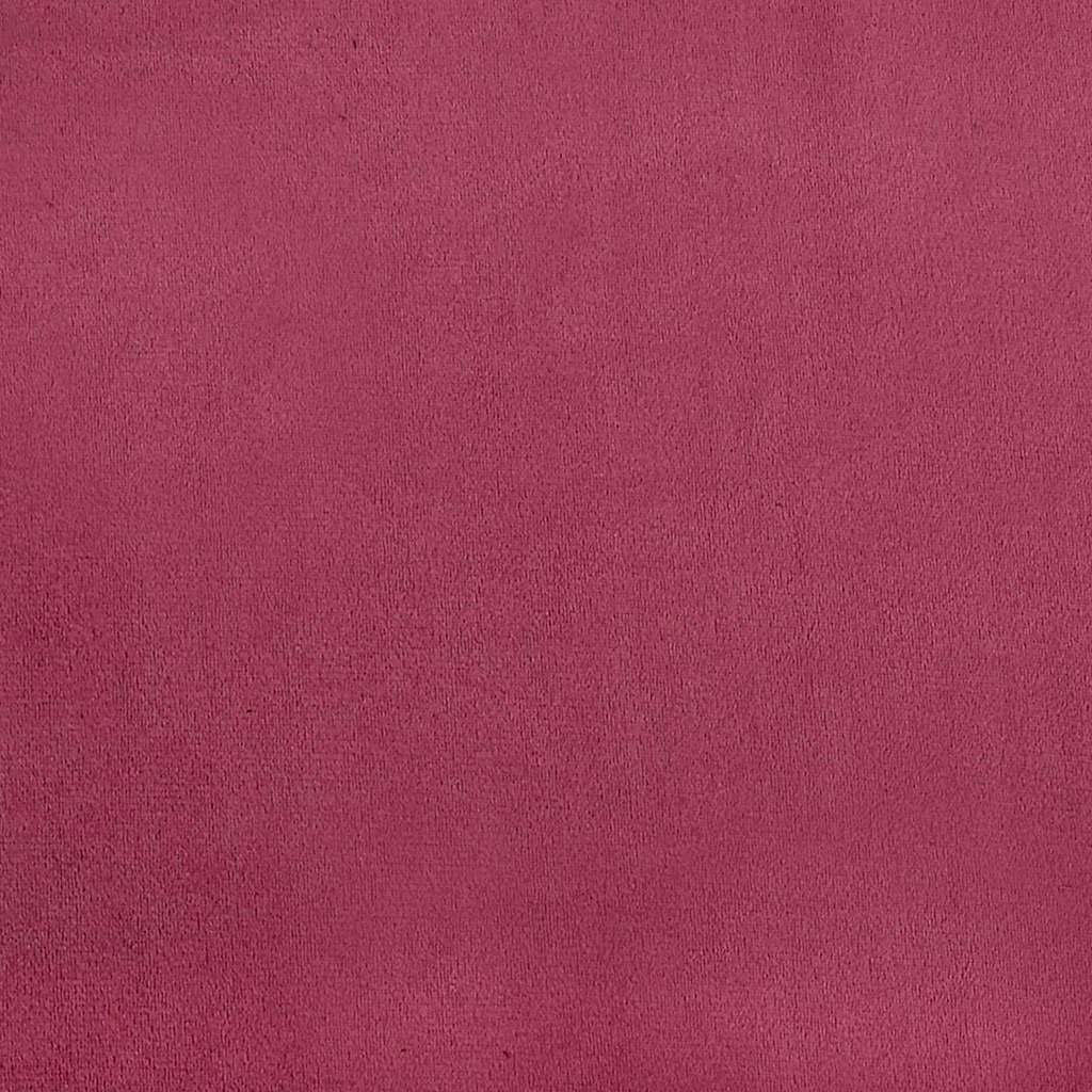 Chesterfield klupa Vinska crvena 112 x 65,5 x 75 cm Baršun