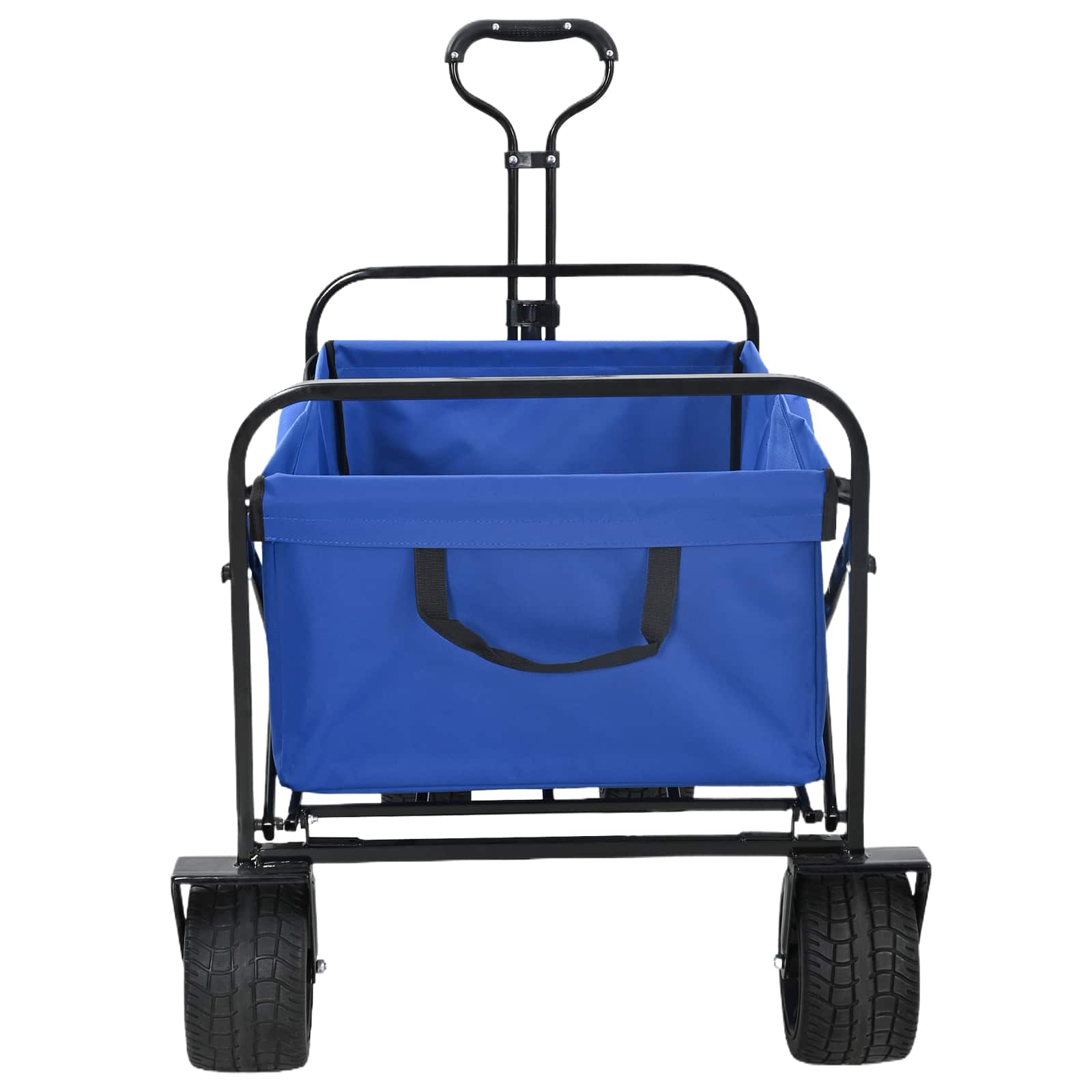 Preklopna kolica Plava 89 x 63 x 96 cm Čelik i Oxford poliester