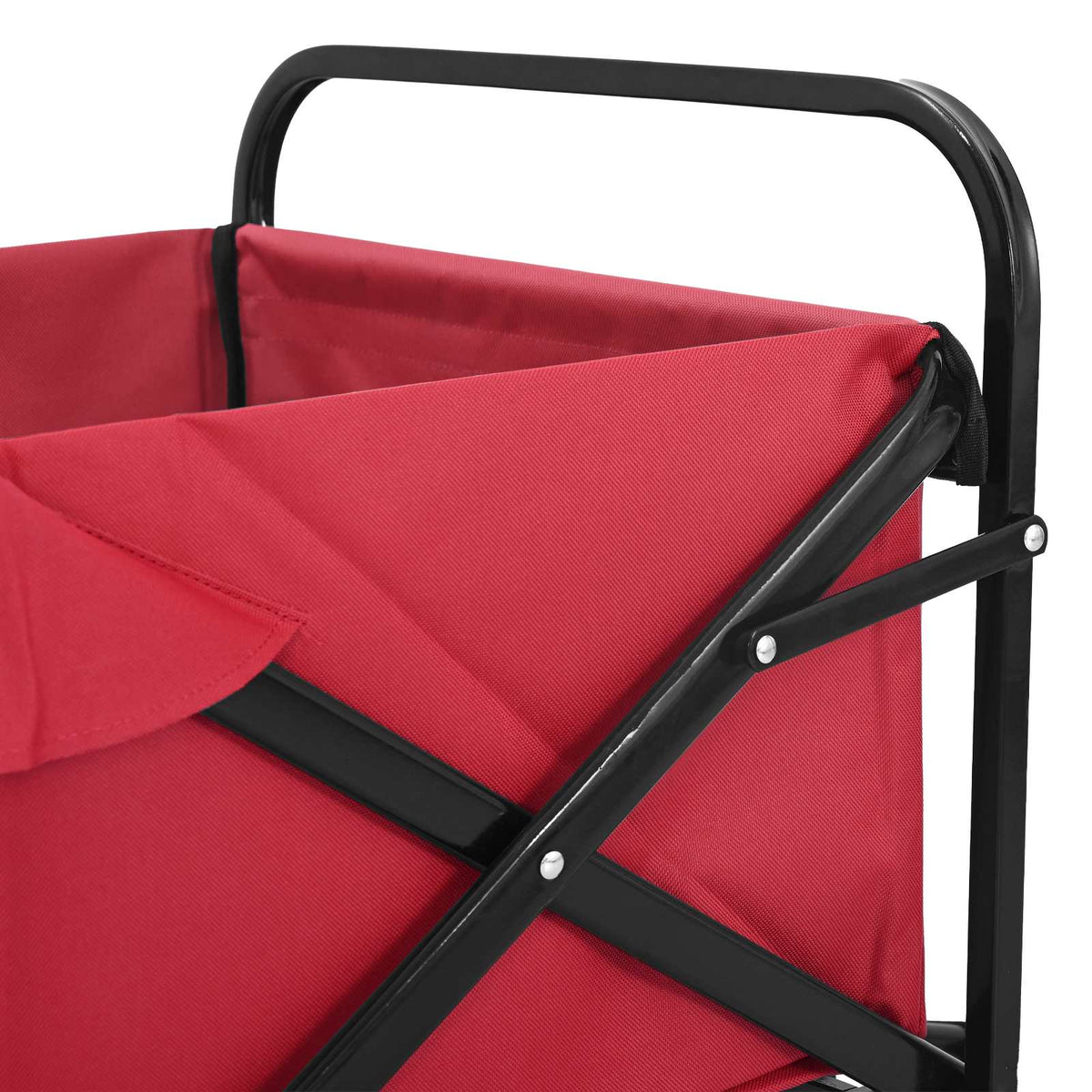 Preklopna kolica Crvena 89 x 63 x 96 cm