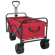 Preklopna kolica Crvena 89 x 63 x 96 cm
