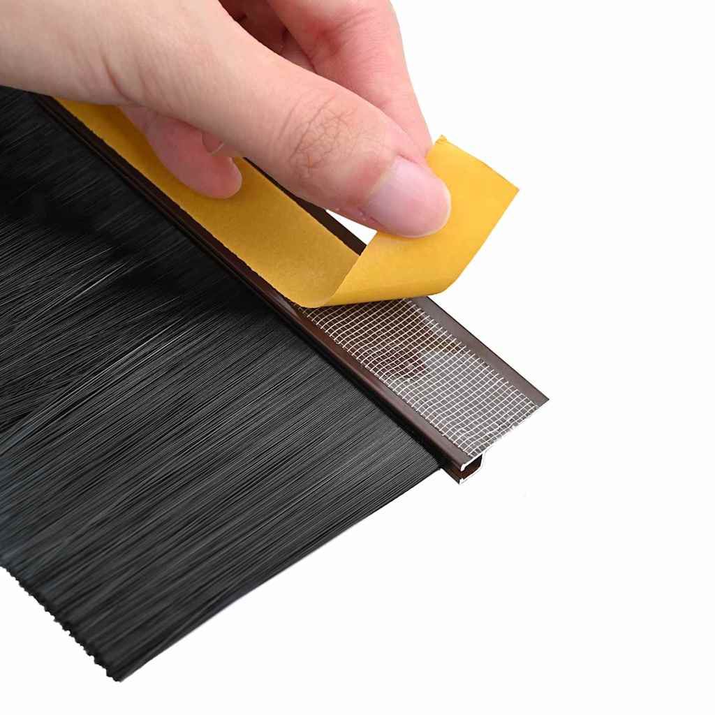 Samoljepljivi pečati za vrata 2 pcs Smeđa 100 cm
