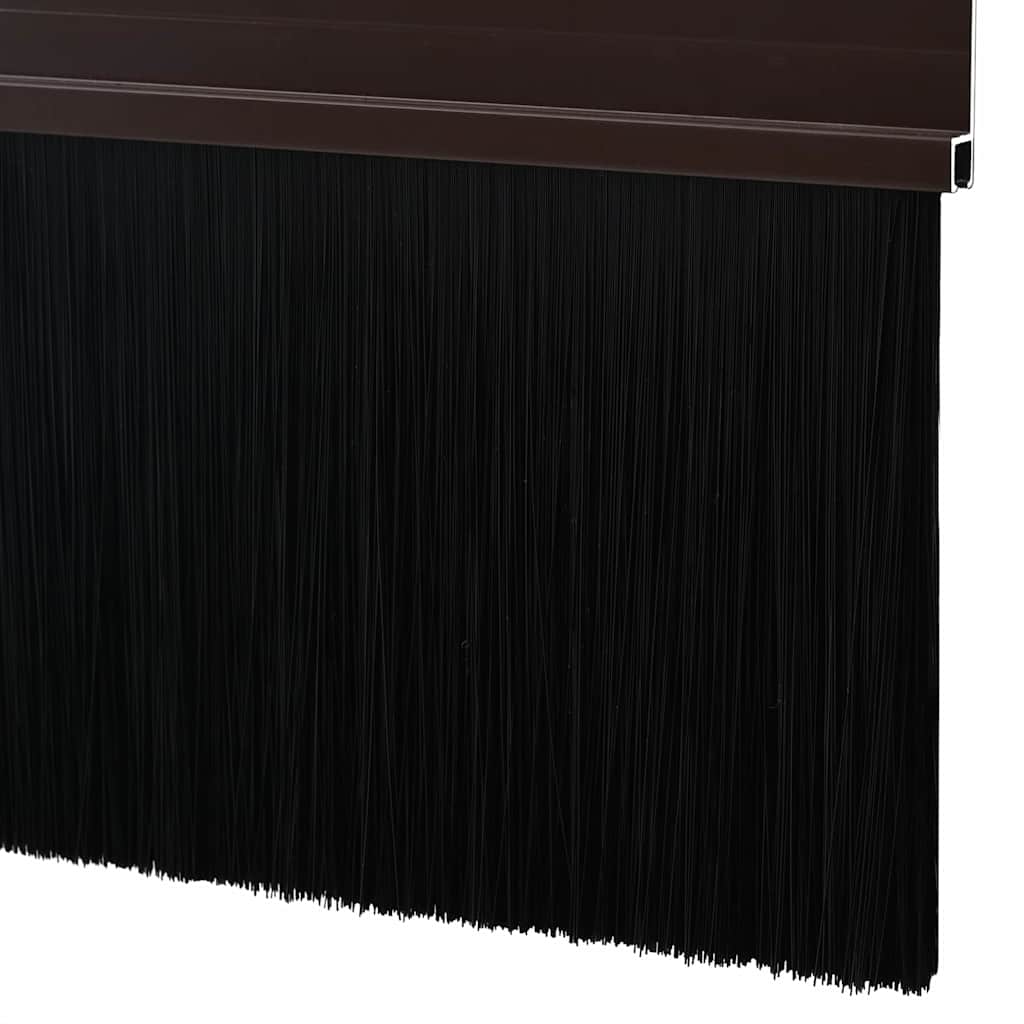 Samoljepljivi pečati za vrata 2 pcs Smeđa 100 cm