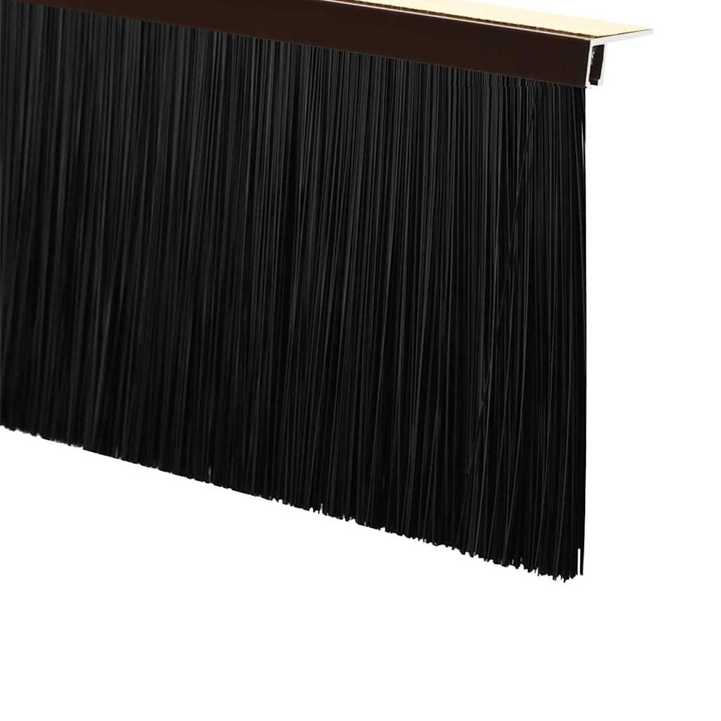 Samoljepljivi pečati za vrata 2 pcs Smeđa 100 cm