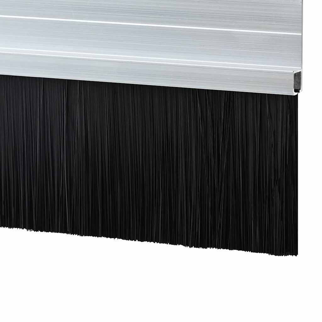 Samoljepljivi pečati za vrata 6 pcs Srebrno 100 cm