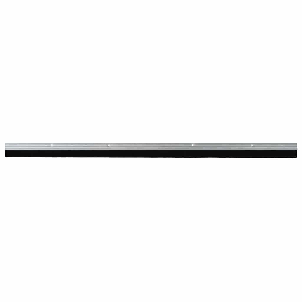 Držač četke za vrata 12 pcs Srebrno 100 cm Aluminijski legura
