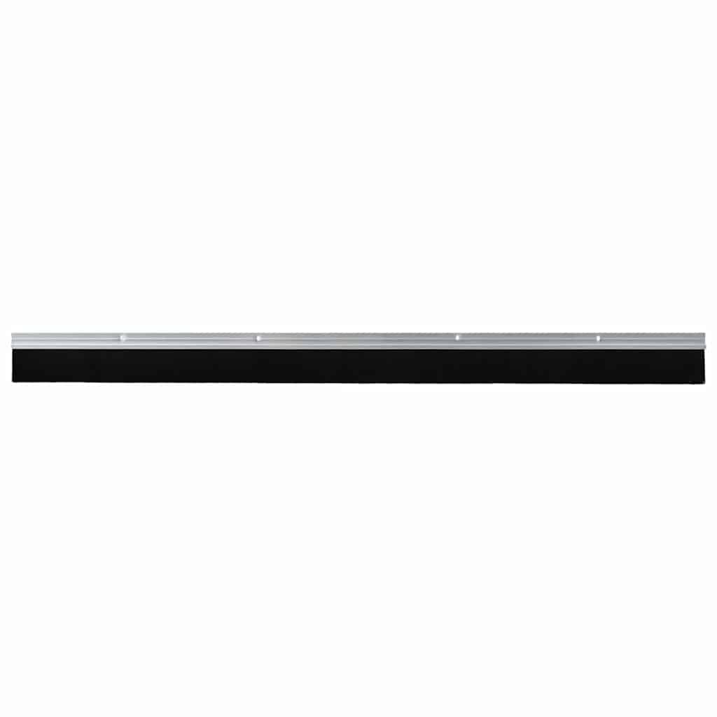 Držač četke za vrata 12 pcs Srebrno 100 cm Aluminijski legura
