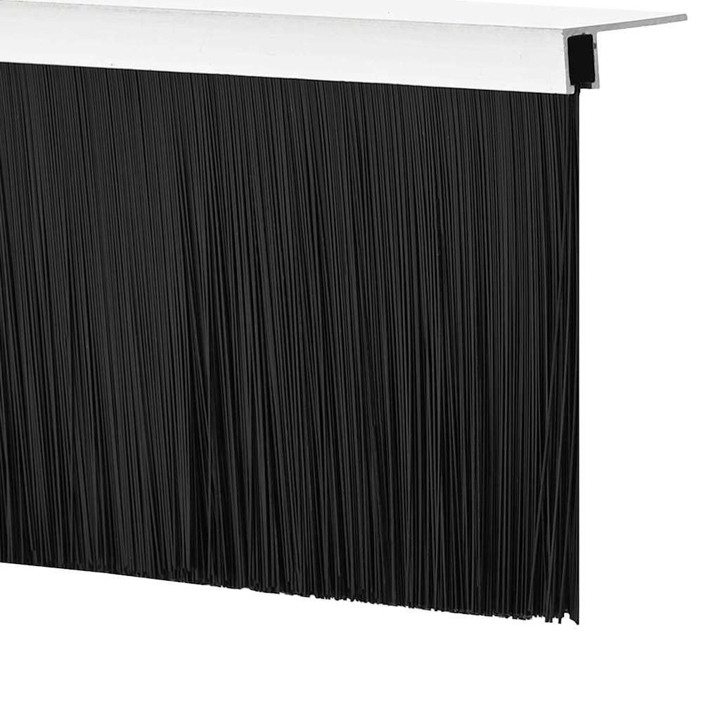 Držač četke za vrata 12 kom. Srebrno 100 cm Aluminijski legura