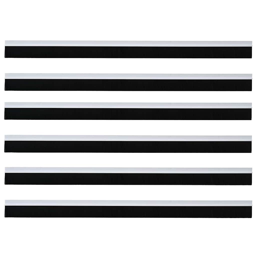 Samoljepljivi pečati za vrata 6 pcs Bijelo 100 cm