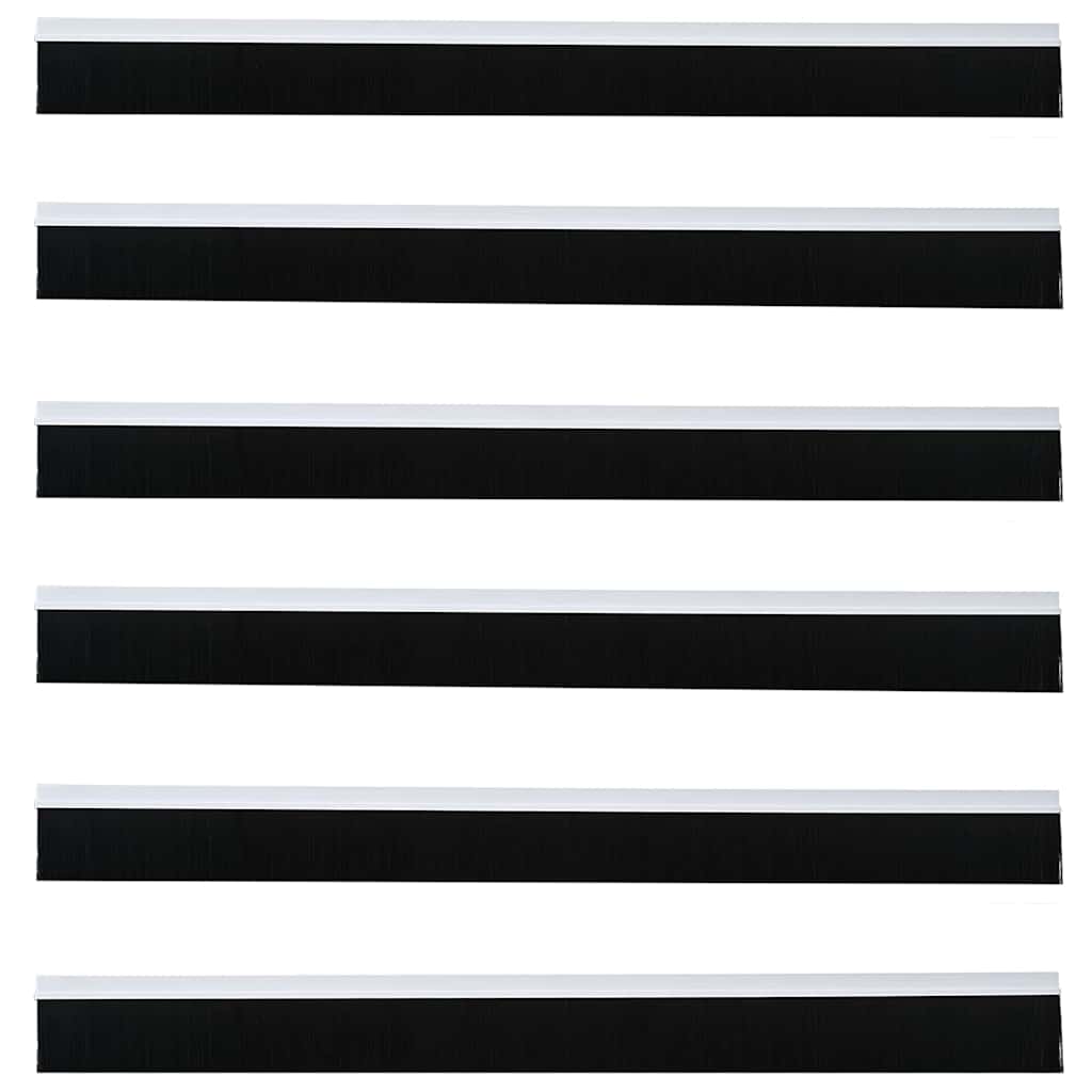 Samoljepljivi pečati za vrata 6 pcs Bijelo 100 cm