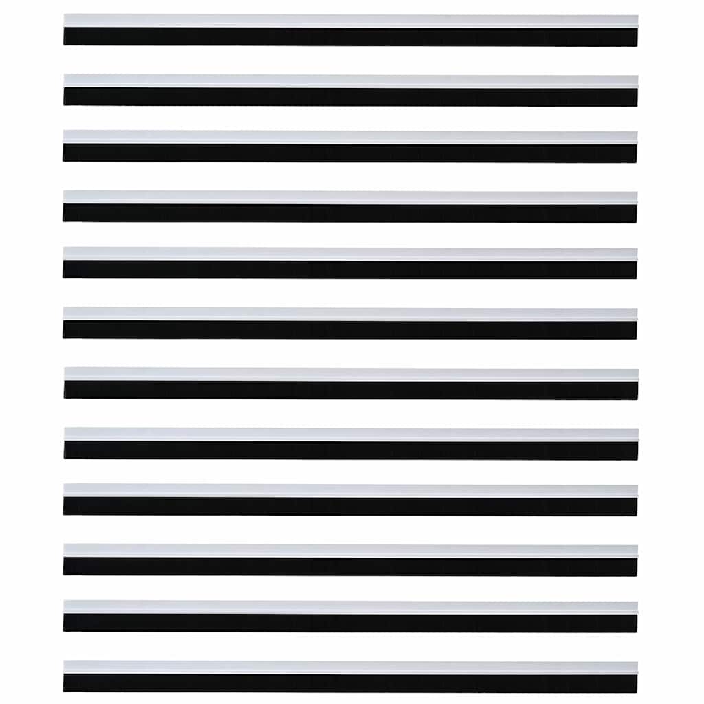 Samoljepljivi pečati za vrata 12 pcs Bijelo 100 cm