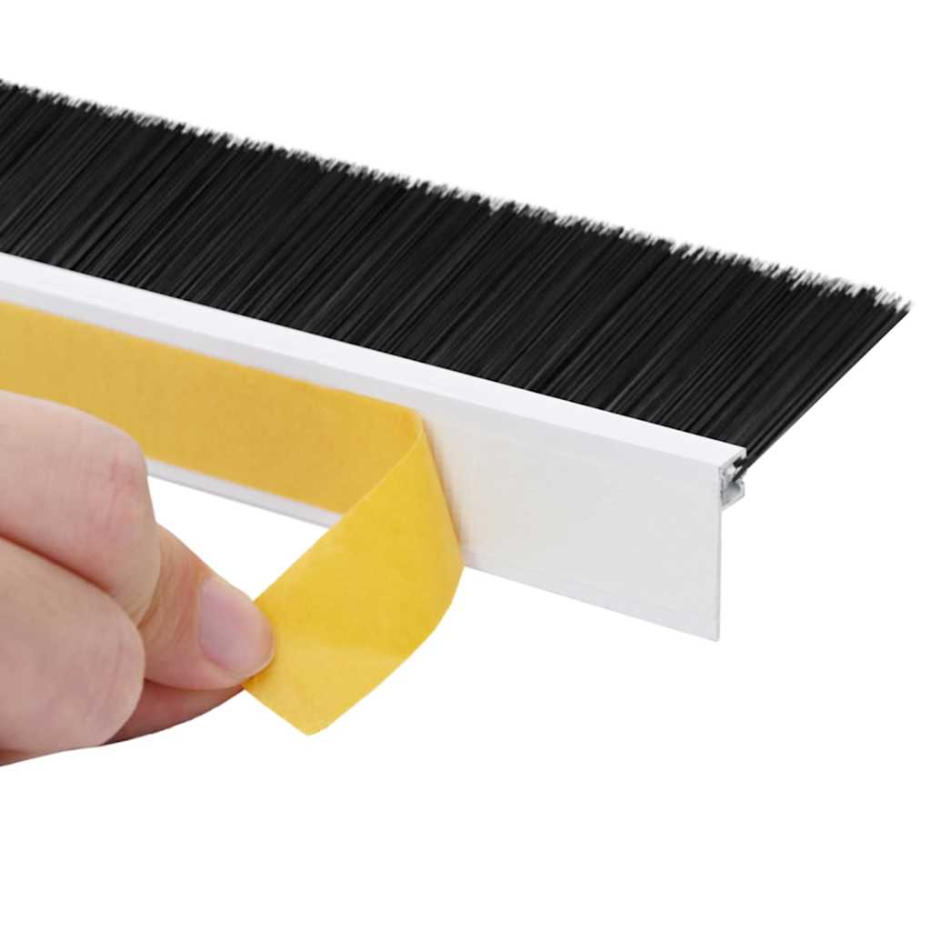 Samoljepljivi pečati za vrata 6 pcs Bijelo 100 cm