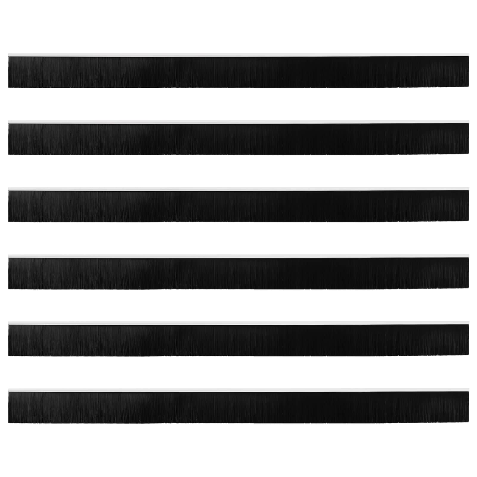Samoljepljivi pečati za vrata 6 pcs Bijelo 100 cm