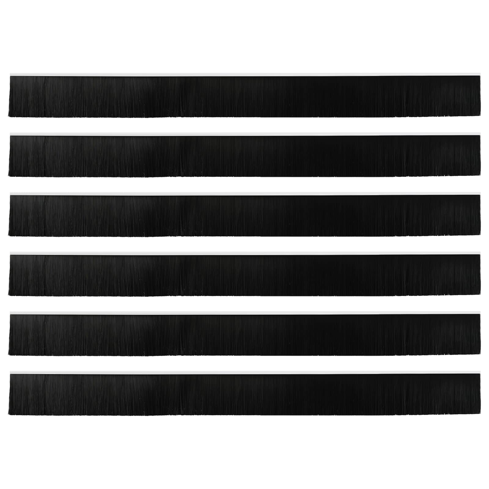 Samoljepljivi pečati za vrata 6 pcs Bijelo 100 cm
