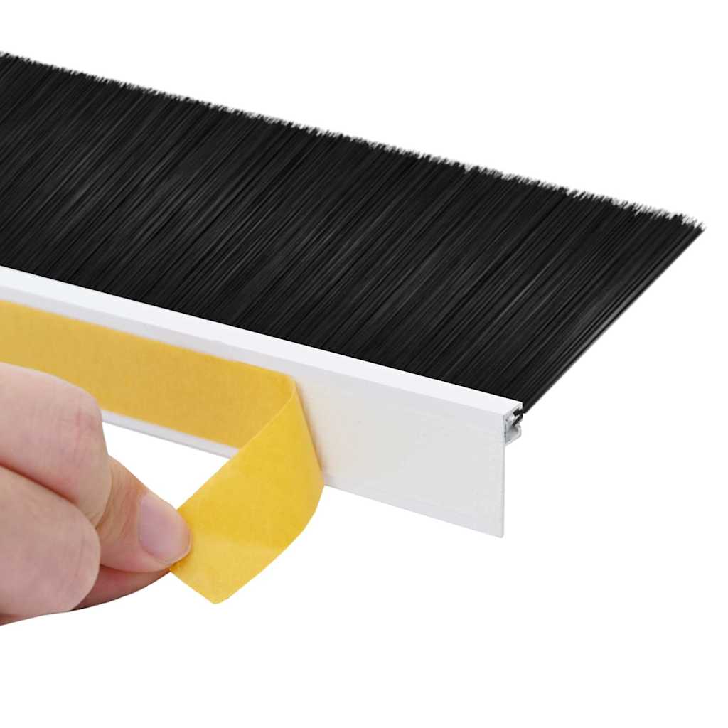 Samoljepljivi pečati za vrata 6 pcs Bijelo 100 cm