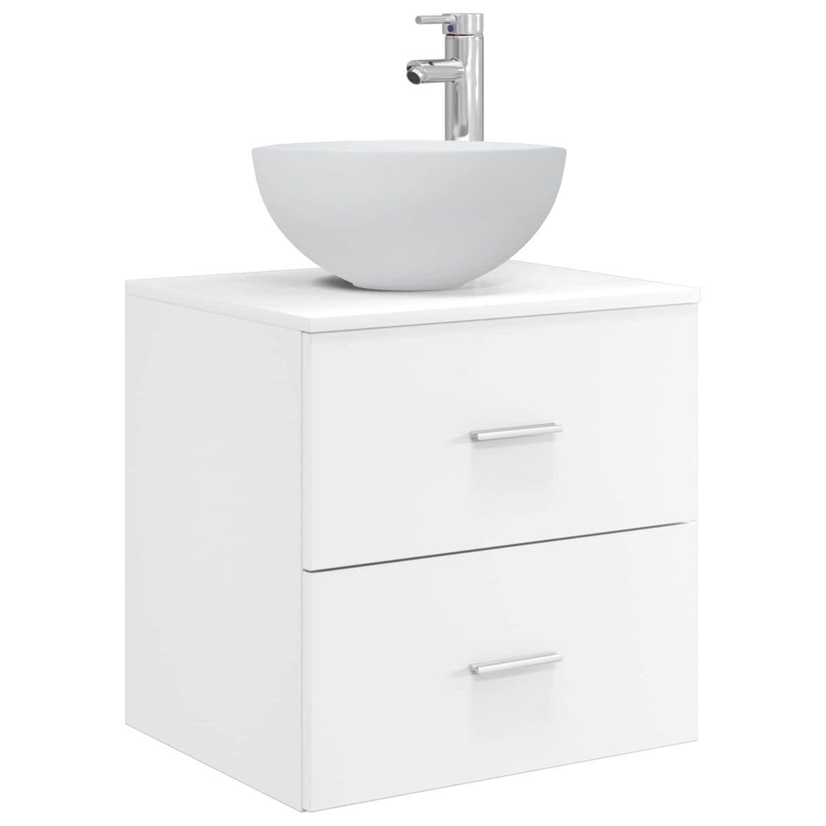 Set ormarića za kupaonicu 3 kom. Bijela 49,5 x 41 x 64,5 cm