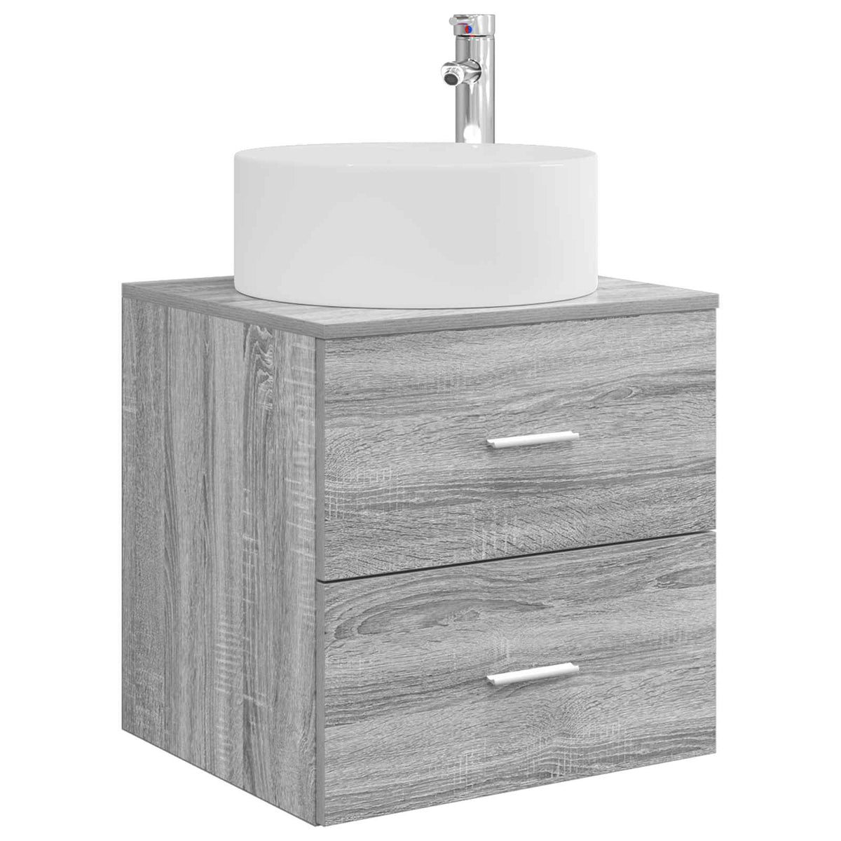 Set namještaja za kupaonicu 3 kom. Siva Sonoma 49.5 x 44.5 x 65.5 cm