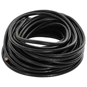 Kožni konop Crna Ø5 mm x 10 m Koža