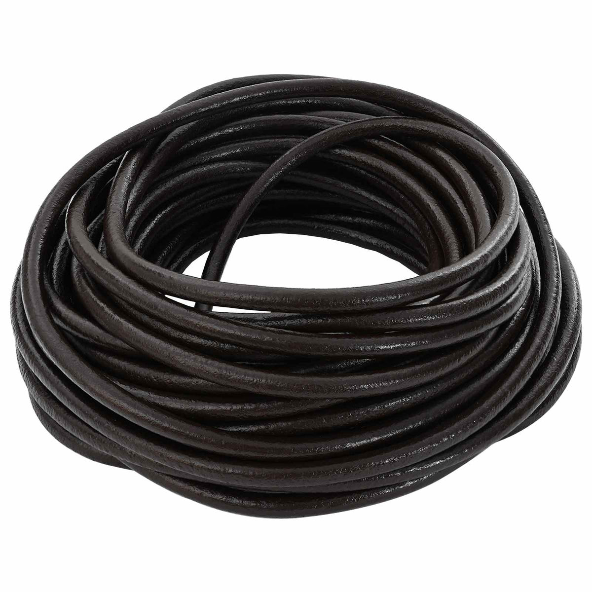 Kožni konop Tamno smeđa Ø4 mm x 50 m Koža