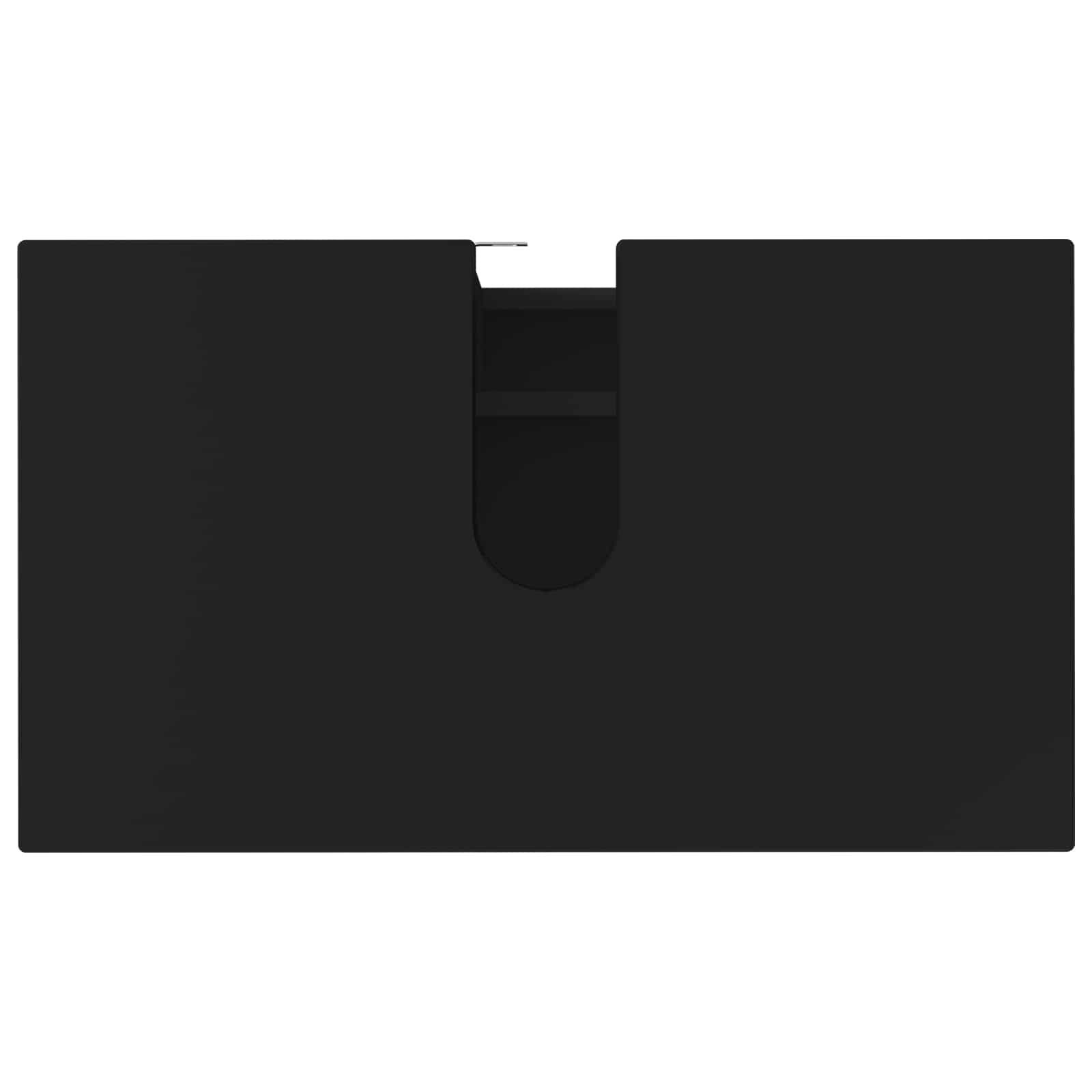 Toaletna jedinica Crna 60 x 35 x 60 cm Konstruirano drvo