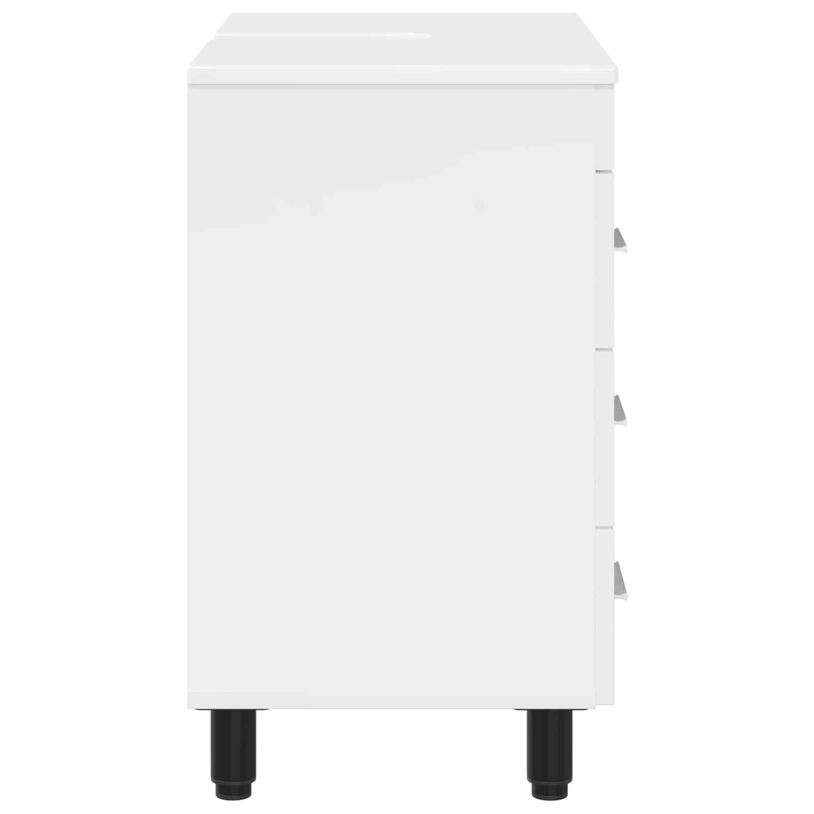 Toaletna jedinica Bijela visokog sjaja 60 x 35 x 60 cm