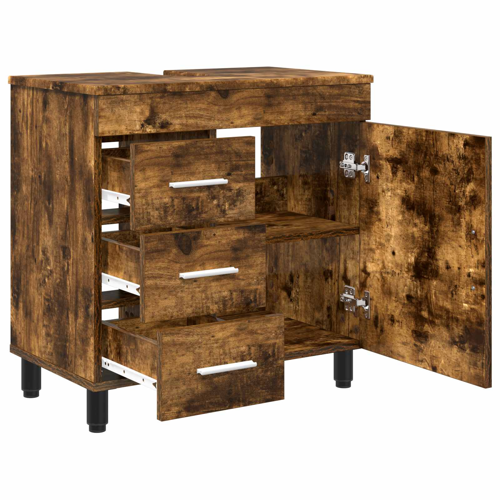 Toaletna jedinica Dimljeni hrast 60 x 35 x 60 cm