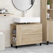 Toaletna jedinica Hrast sonoma 80 x 35 x 60 cm