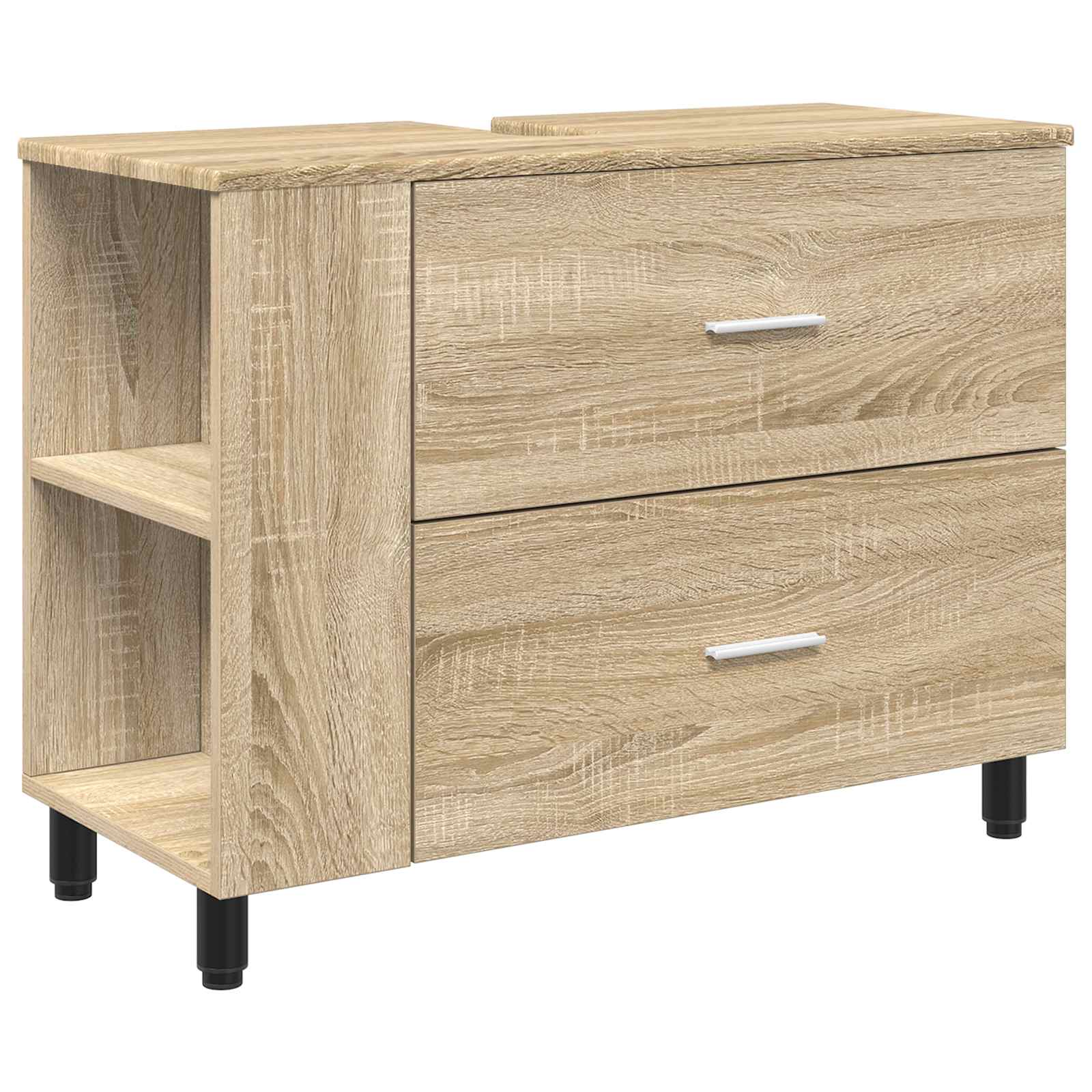 Toaletna jedinica Hrast sonoma 80 x 35 x 60 cm