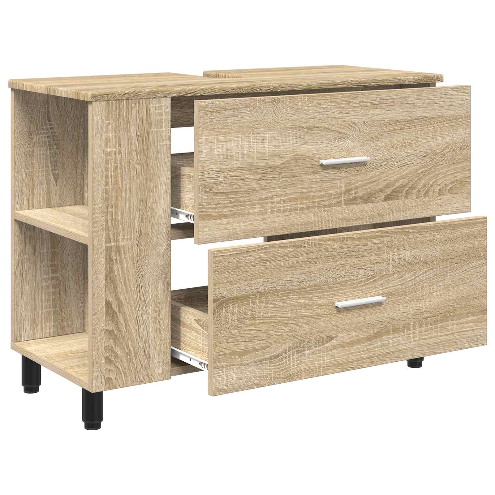 Toaletna jedinica Hrast sonoma 80 x 35 x 60 cm