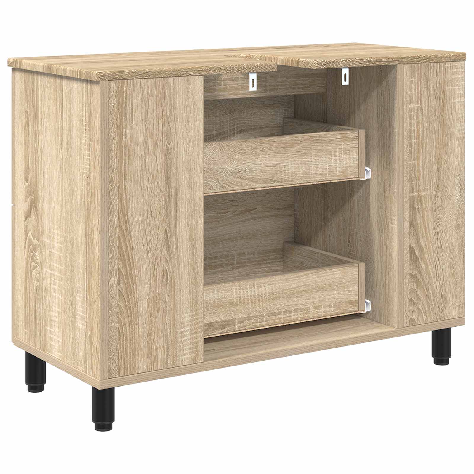 Toaletna jedinica Hrast sonoma 80 x 35 x 60 cm
